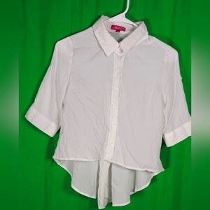 BLACK FRIDAY SALE Chilipop Girl's Blouse Button up Sz. 14-16